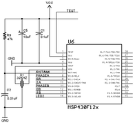 MSP430 Power circuit