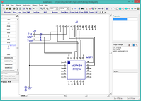 DipTrace schematic EZ430 ground.