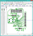 EZ430 DipTrace layout first pass.