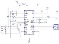 EZ430 BlinkMtr01 DipTrace Schematic