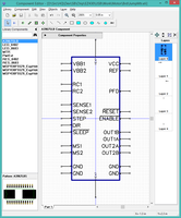 DipTrace Component editor A3967SLB thermal heat pins