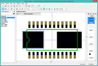 DipTrace pattern editor A3967SLB thermal heat sink