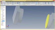 geomagic design auto-extending cable.