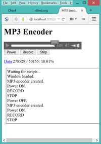 Capturing audio and encoding to MP3 using only javascript.