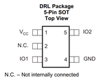 TPD2E001DRL ESD pin diagram