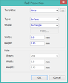 MSP430F5528IRGCR pad properties