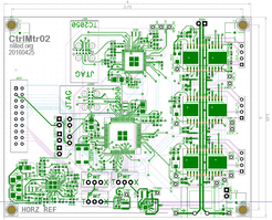 CtrlMtr layout top layer