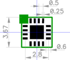 VQFN16 pattern