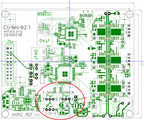 Power select headers location