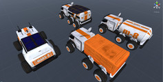 Unity3D mars rover